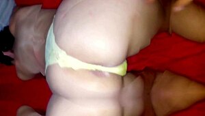 I suck her monster cock