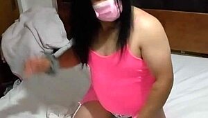 Pamelitha Conceals Her Transvestite Fetish in the Closet