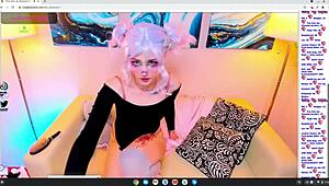 cosplay hentai pet teases with playful desires in anime fantasy