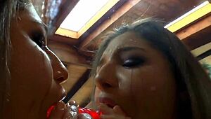 Bubble Butt Sluts Gag on Toys