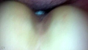 amateur girlfriend bent over in pov doggystyle with european friend