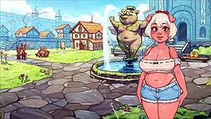 my pig princess hentai game pornplay ep 10 with naughty ice cream sucking techniques