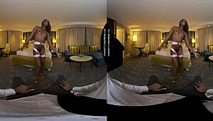 Ana Foxxx, my horny girlfriend, riding cock in hotel? Take care of your fan's desires?