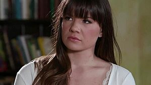 Amazing teen Alison Rey pleasures perverted guy after intense massage