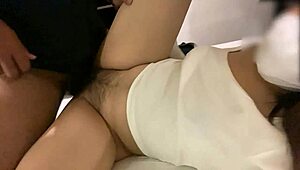 Oh, the cute Thai beauty explodes in creampie!