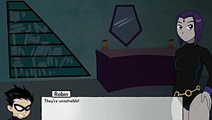 Intense Anal Action With Red Raven's Big Ass In 18Titans Ep 32