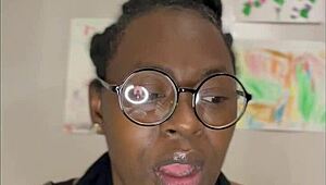 Black pussy in a slutty session