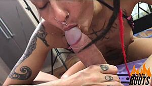 Caroleta roots fucking grandson passionately