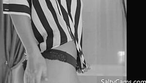 Relaxing Slow Mo Spanking on Asian Teen Ass