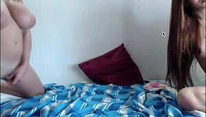 Wow, check this hot threesome with two sexy teen babes licking!