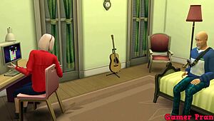 Wow! Maestro Roshi Meets Sakura and Fixes Her PC, Then Pounds Her Latina Ass Hard in Room!