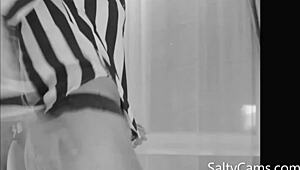 Relaxing Slow Mo Spanking on Asian Teen Ass