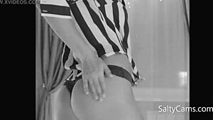 Relaxing Slow Mo Spanking on Asian Teen Ass