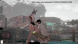 Hentai Babe Plays with 18+ Pussy