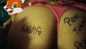 Cock in butt sex with a swingers couple