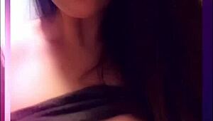 Hot clips of nude lingerie masturbation leading to intense orgasm in May 2020