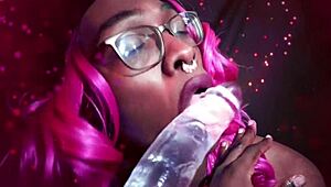 hey, wanna see miss jadence fuck and suck tranny daddy's dick hard?