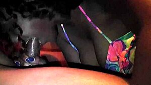 Horny Black Couple Engages In Frenetic Sex At Sauna