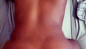 Mistress oils up her slaves for bed play