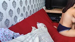 Young students engage in lively sex on camera with passionate interactions and playful moments