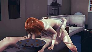 Uraraka di My Hero Academia hentai si fa hardcore in anime gioco giapponese