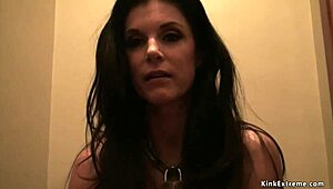 Bound MILF Endures Anal