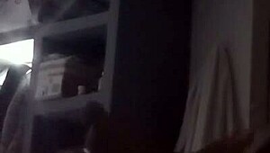 in my sister-in-law's bedroom while her husband travels