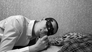 ivypoisonsex teases boss with deepthroat in lingerie at home