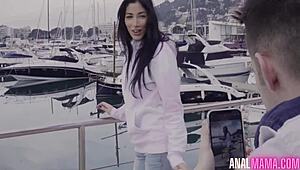 stepmom clea gaultier rips clothes for pov assfucking on special trip