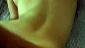 petite latina bends over for doggystyle creampie