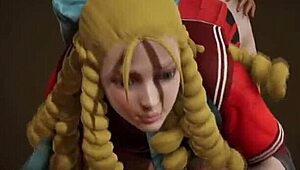 street fighter karin devours black cock in full pov video