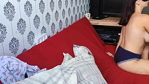 Young students engage in lively sex on camera with passionate interactions and playful moments