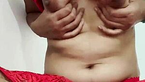 Desi Indian Girl Masturbates Wildly At Home!