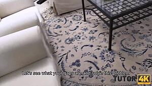 Tutor4k Мащеха на длъжник съблазнява жребец за гореща сесия вместо пари