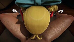 street fighter karin devours black cock in full pov video