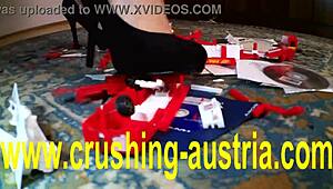 Kimberly's Foot Fetish Webcam Teasing