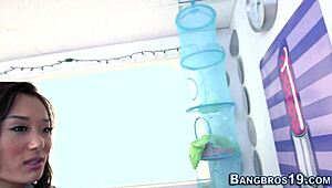 Oh Yeah, Pound That Asian Teen Doggy!