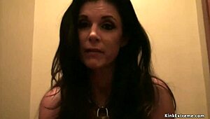 Bound MILF Endures Anal