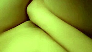 Girl masturbates solo with pussy and tits exposed