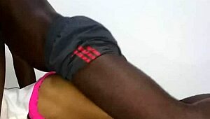 guy couldn't hold back bareback fucking latina while resting