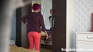 Romantic intimate sex with deep penetrations and passion.