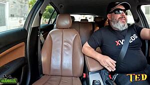 Erica Oliveira Joins Wild Ride and Strips Down in Public