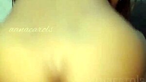 Aninha's big ass riding hard with horny rebolando moves