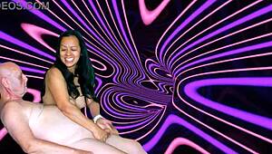 Latina undresses and dances in 4K cum preview with Agarabas and Olpr