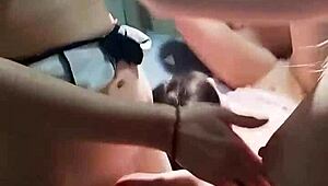 Group sex party with BTS and swingers