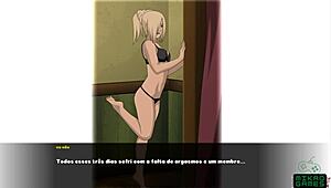 Just another day on Naruto’s family vacay, bangin’ hot blonde Ino at the thermal springs.