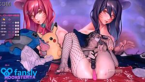 ราชินีอนิเมะฉีดน้ำแตกคัพระเป้าไดโล่ยัดหีตูดถุงน่อง