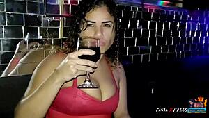 Marcio and Eliane engage in interracial orgy with oral and anal