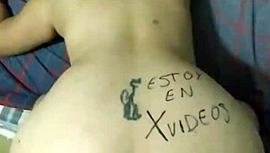 Tattooed Mexican MILF Gets Ass Fucked After Verification