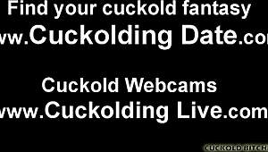 Esposa dominante humilla al marido cornudo